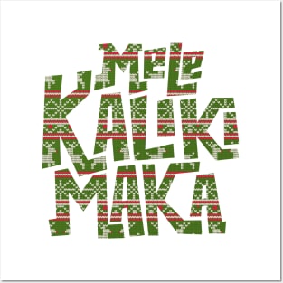 Mele Kalikimaka Posters and Art